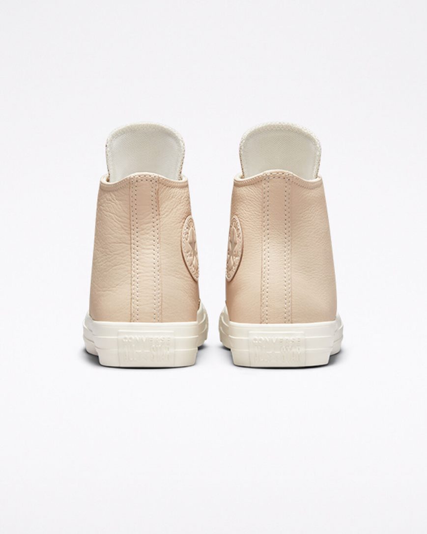 Women's Converse Chuck Taylor All Star Earthy Neutrals High Top Shoes Apricot / Light Gold | AU 86105O